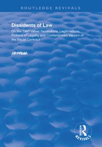 Book Cover for Dissidents of Law by Jirí Pribán
