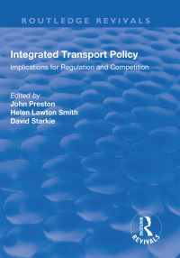 Book Cover for Integrated Transport Policy by John Preston, Helen Lawton Smith, DNM Starkie