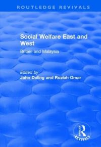 Book Cover for Social Welfare East and West by John Doling, Roziah Omar