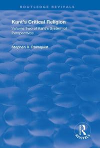 Book Cover for Kant's Critical Religion by Stephen Palmquist