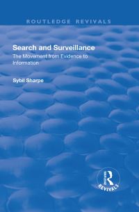 Book Cover for Search and Surveillance by Sybil Sharpe