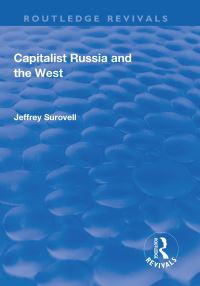Book Cover for Capitalist Russia and the West by Jeffrey Surovell