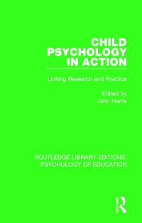 Book Cover for Child Psychology in Action by John Harris
