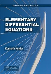 Book Cover for Elementary Differential Equations by Kenneth Kuttler