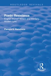 Book Cover for Poetic Resistance by Pamela S Hammons