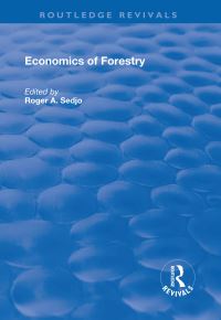 Book Cover for Economics of Forestry by Roger A Sedjo