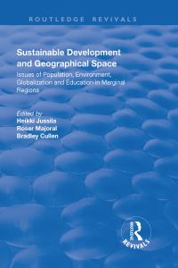 Book Cover for Sustainable Development and Geographical Space by IGU Commission on Dynamics of Marginal and Critical Regions