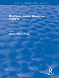 Book Cover for Customer Service Games for Training by Agatha C Hughes, Thomas P Hughes