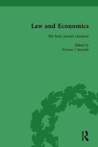 Book Cover for Law and Economics Vol 1 by Warren J Samuels