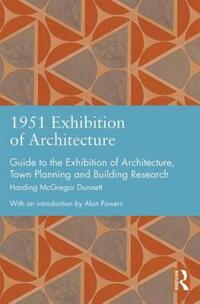 Book Cover for 1951 Exhibition of Architecture by Harding McGregor Dunnett