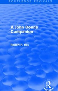 Book Cover for A John Donne Companion by Robert H Ray