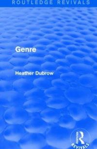 Book Cover for Genre by Heather Dubrow