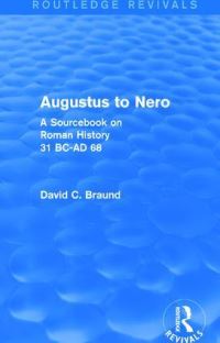 Book Cover for Augustus to Nero by David Braund
