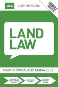 Book Cover for Land Law by Martin Dixon, Emma Lees