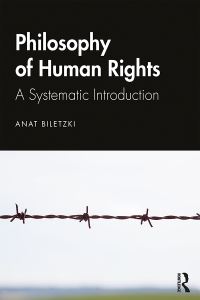 Book Cover for The Philosophy of Human Rights by Anat Biletzki