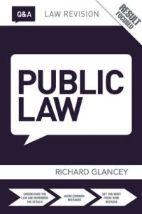 Book Cover for Q&A Public Law by Richard Glancey