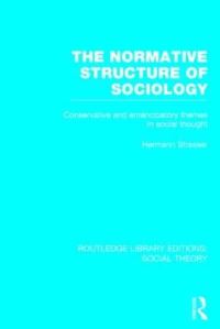 Book Cover for The Normative Structure of Sociology by Hermann Strasser