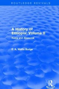 Book Cover for A History of Ethiopia Volume II by E A Wallis Budge