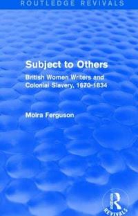 Book Cover for Subject to Others by Moira Ferguson