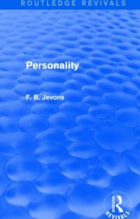 Book Cover for Personality by F B Jevons