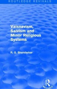 Book Cover for Vaisnavism, Saivism and Minor Religious Systems by Ramkrishna Gopal Bhandarkar