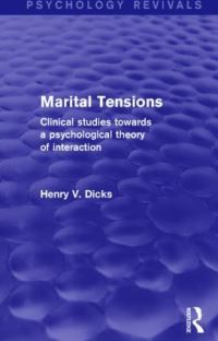 Book Cover for Marital Tensions by Henry Victor Dicks