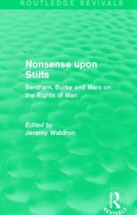 Book Cover for Nonsense Upon Stilts (Routledge Revivals) by Jeremy Waldron