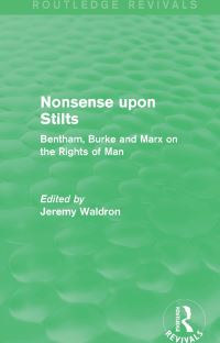 Book Cover for Nonsense Upon Stilts by Jeremy Waldron