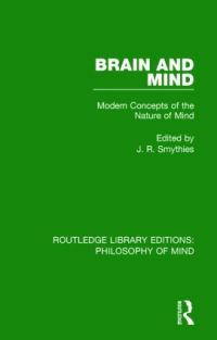 Book Cover for Brain and Mind by John R. Smythies