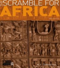 Book Cover for The Scramble for Africa by M E Chamberlain