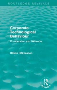Book Cover for Corporate Technological Behaviour by Håkan Håkansson