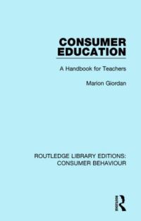 Book Cover for Consumer Education by Marion Giordan