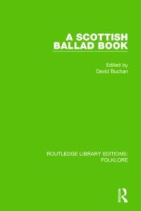 Book Cover for A Scottish Ballad Book by David Buchan
