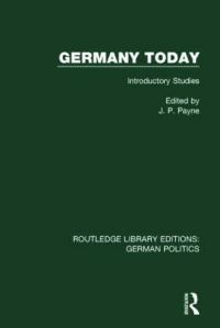Book Cover for Germany Today by John P Payne