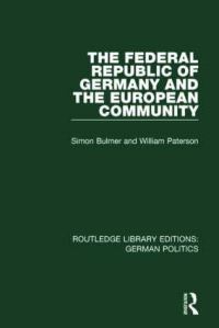 Book Cover for The Federal Republic of Germany and the European Community (RLE by William Paterson