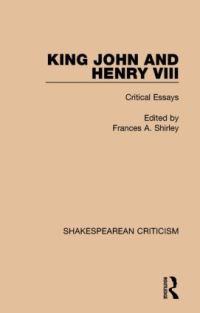 Book Cover for King John and Henry VIII by Frances A Shirley