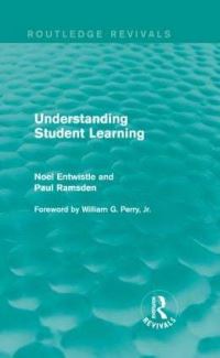 Book Cover for Understanding Student Learning by Noel James Entwistle, Paul Ramsden