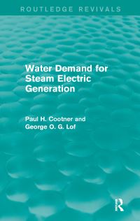 Book Cover for Water Demand for Steam Electric Generation by Paul H Cootner, George O G Löf