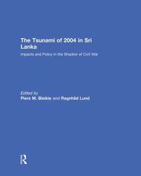 Book Cover for The Tsunami of 2004 in Sri Lanka by Piers Blaikie