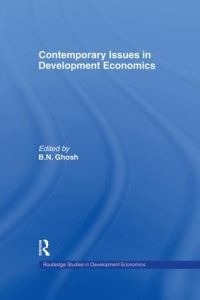 Book Cover for Contemporary Issues in Development Economics by B N Ghosh