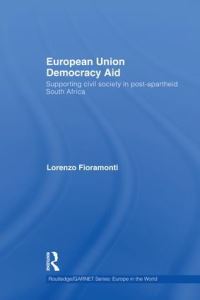 Book Cover for European Union Democracy Aid by Lorenzo Fioramonti