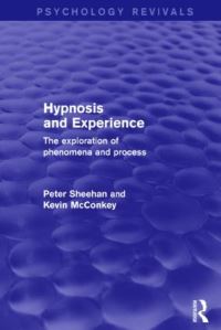 Book Cover for Hypnosis and Experience by Peter W Sheehan, Kevin M McConkey