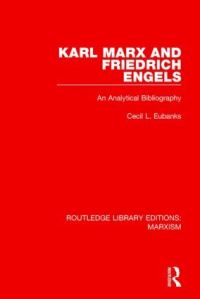 Book Cover for Karl Marx and Friedrich Engels by Cecil L. Eubanks