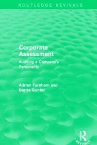Book Cover for Corporate Assessment by Adrian Furnham, Barrie Gunter