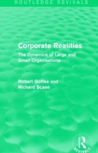 Book Cover for Corporate Realities by Robert Goffee, Richard Scase