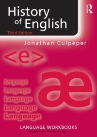 Book Cover for History of English by Jonathan Culpeper