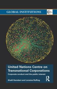 Book Cover for United Nations Centre on Transnational Corporations by Khalil A Hamdani, Lorraine Turner Ruffing