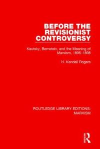 Book Cover for Before the Revisionist Controversy by Homer Kendall Rogers