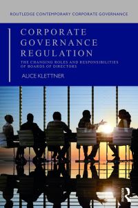 Book Cover for Corporate Governance Regulation by Alice Klettner