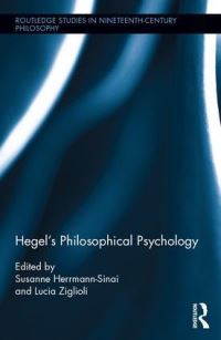 Book Cover for Hegel's Philosophical Psychology by Susanne HerrmannSinai, Lucia Ziglioli